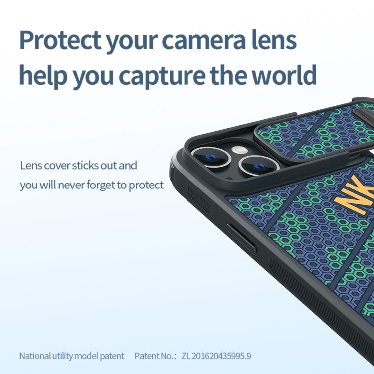 For iPhone 14 NILLKIN 3D Lens Sliding Camera Phone Case - HoMEdemic™ 