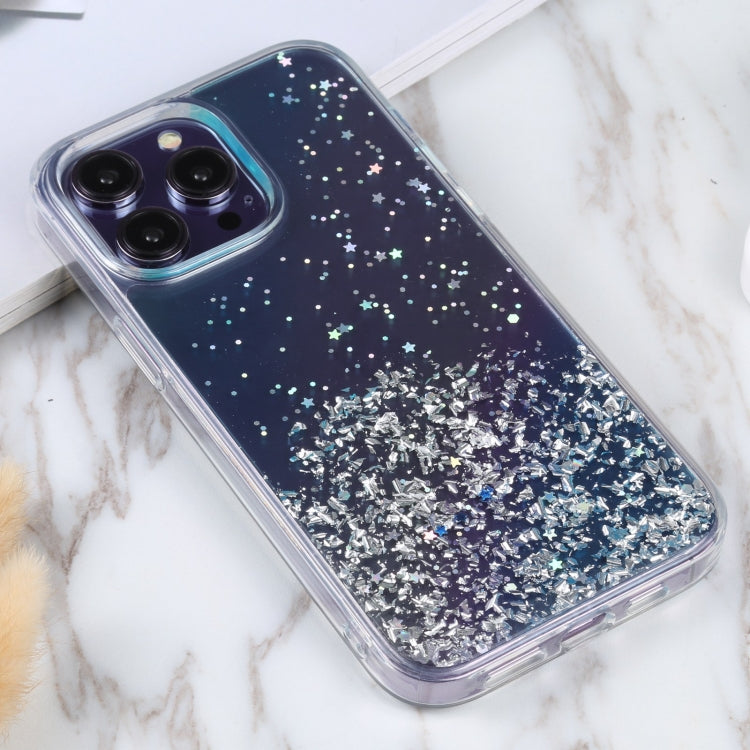 For iPhone 14 Pro Max DFANS DESIGN Golden Diamond TPU+PC Phone Case(Blue) - HoMEdemic™ 