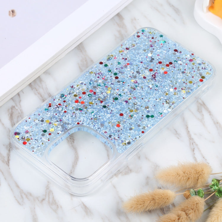 For iPhone 14 Pro Max DFANS DESIGN Starlight Shining TPU+PC Phone Case(Blue) - HoMEdemic™ 
