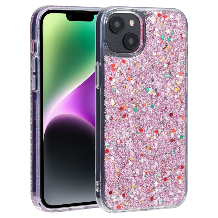 For iPhone 14 DFANS DESIGN Starlight Shining TPU+PC Phone Case(Pink) - HoMEdemic™ 