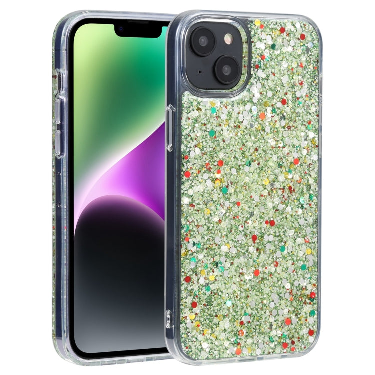 For iPhone 14 DFANS DESIGN Starlight Shining TPU+PC Phone Case(Green) - HoMEdemic™ 