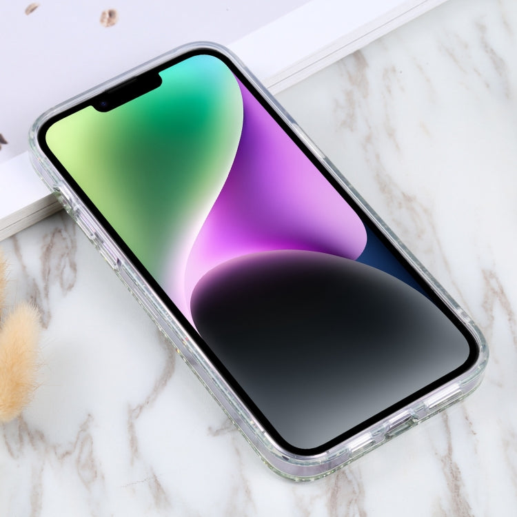 For iPhone 14 DFANS DESIGN Starlight Shining TPU+PC Phone Case(Green) - HoMEdemic™ 