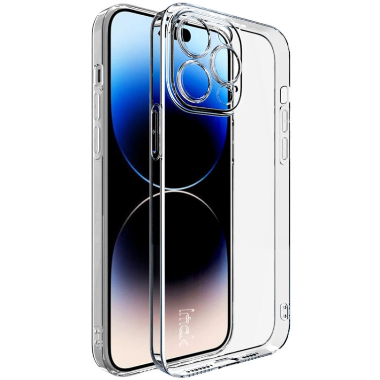 For iPhone 14 Pro imak UX-10 Series Shockproof TPU Phone Case(Transparent) - HoMEdemic™ 