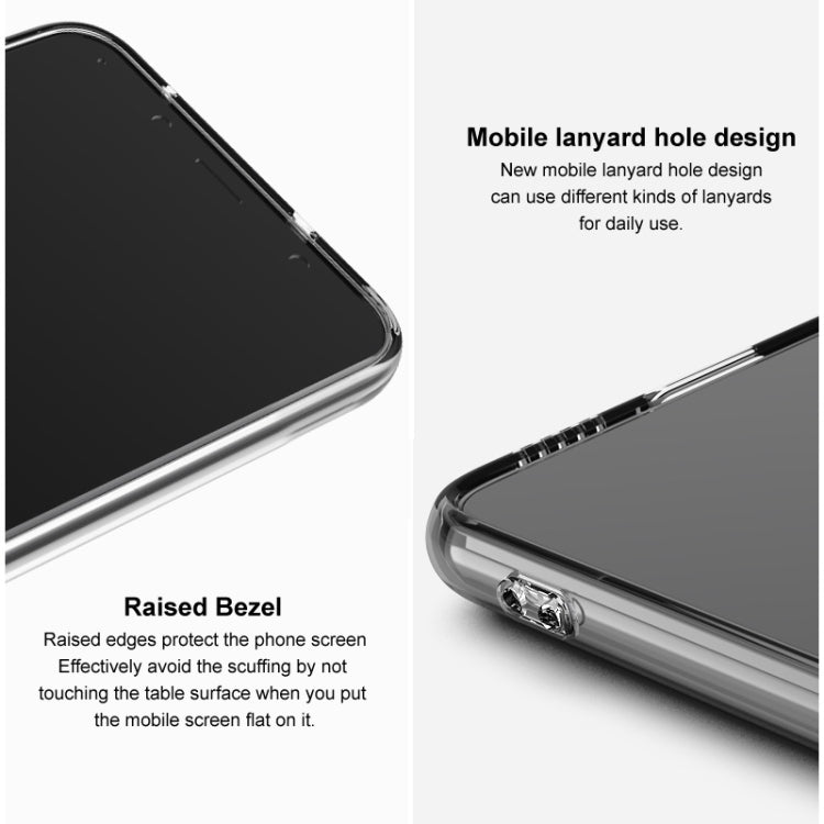 For iPhone 14 Pro imak UX-10 Series Shockproof TPU Phone Case(Transparent) - HoMEdemic™ 