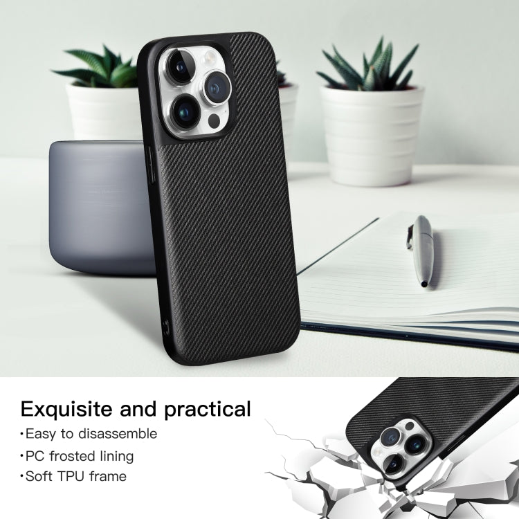 For iPhone 14 Pro ViLi TC Series Kevlar Carbon Fiber Texture Phone Case(Black) - HoMEdemic™ 