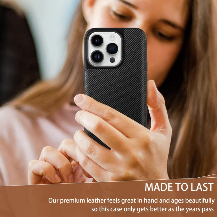 For iPhone 14 Pro ViLi TC Series Kevlar Carbon Fiber Texture Phone Case(Black) - HoMEdemic™ 