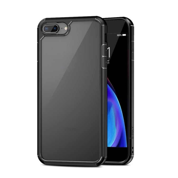 For iPhone 7 Plus / 8 Plus iPAKY Star King Series TPU + PC Protective Case(Black) - HoMEdemic™ 