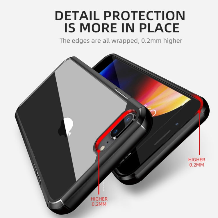 For iPhone 7 Plus / 8 Plus iPAKY Star King Series TPU + PC Protective Case(Black) - HoMEdemic™ 