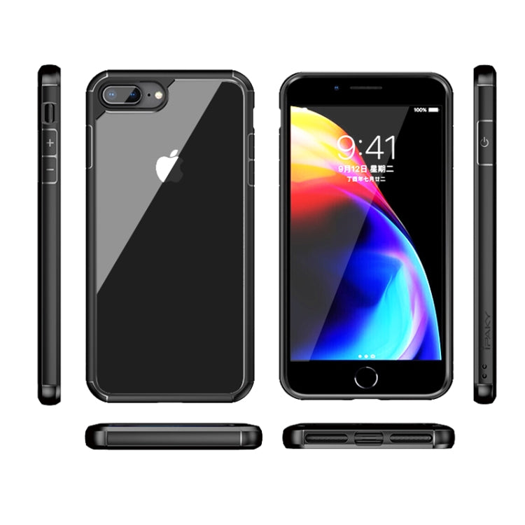 For iPhone 7 Plus / 8 Plus iPAKY Star King Series TPU + PC Protective Case(Black) - HoMEdemic™ 