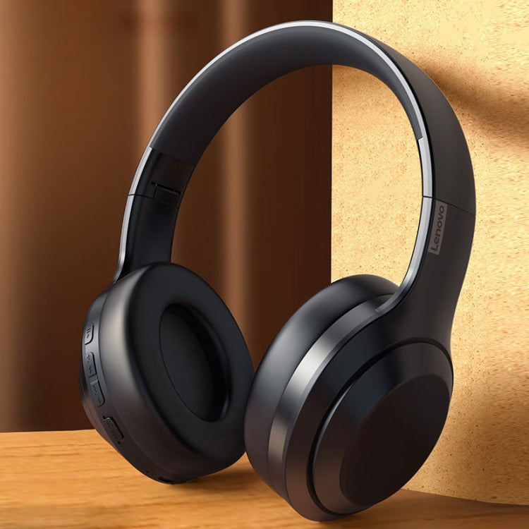 Lenovo TH10 Wireless Bluetooth Gaming Bass Music Sports Noise-cancelling Headphone(Black) - HoMEdemic™ 