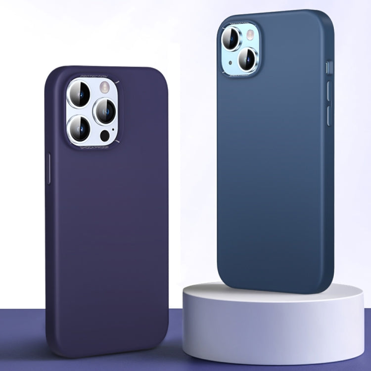 For iPhone 14 Pro Max TOTUDESIGN AA-148 Brilliant Series Shockproof Liquid Silicone Phone Case(Light Purple) - HoMEdemic™ 
