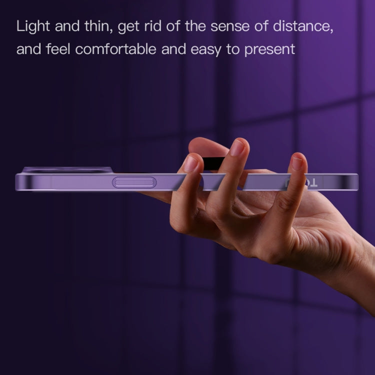 For iPhone 14 Pro TOTUDESIGN AA-170 Zero Feeling Series Frosted Magsafe Phone Case(Light Purple) - HoMEdemic™ 