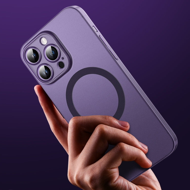 For iPhone 14 Pro TOTUDESIGN AA-170 Zero Feeling Series Frosted Magsafe Phone Case(Light Purple) - HoMEdemic™ 