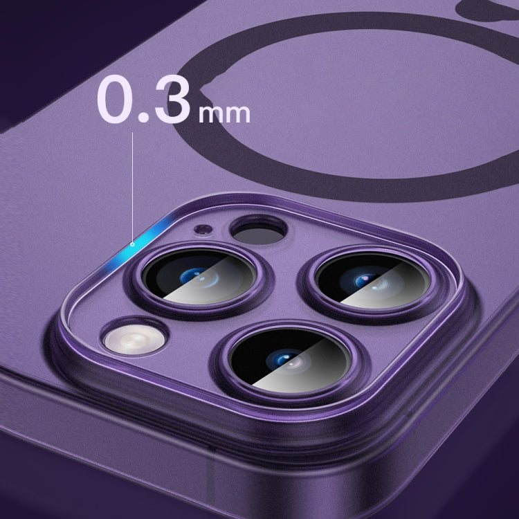 For iPhone 14 Pro Max TOTUDESIGN AA-170 Zero Feeling Series Frosted Magsafe Phone Case(Light Black) - HoMEdemic™ 