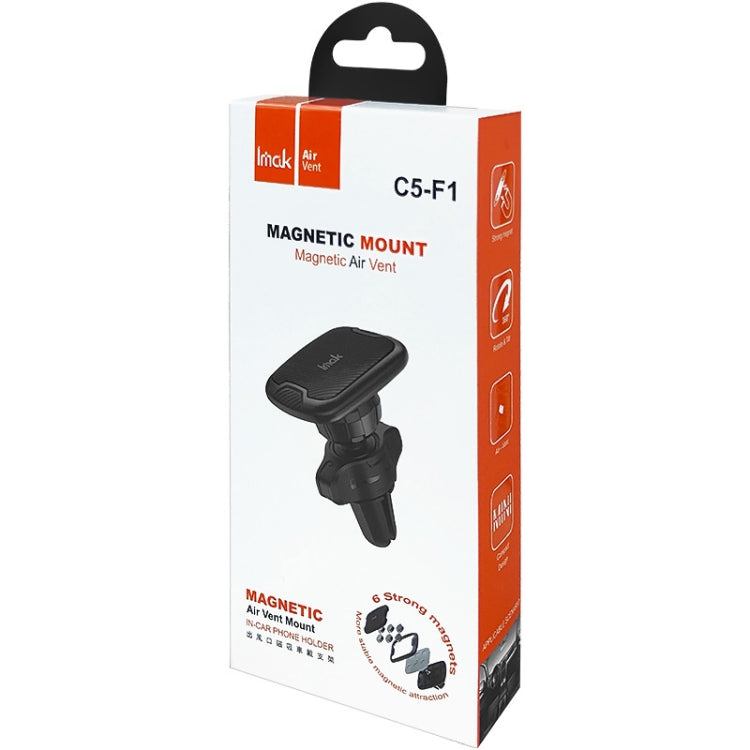 IMAK C5-F1 Magnetic Air Outlet Car Holder(Black) - HoMEdemic™ 