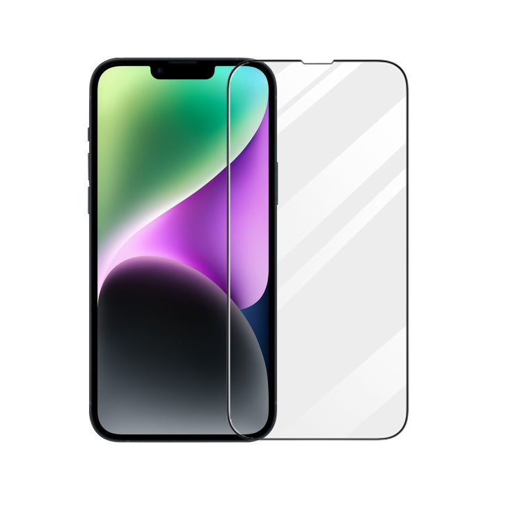 For iPhone 14 Plus TOTUDESIGN AB-057 HD Silk Screen Dustproof Tempered Glass Film - HoMEdemic™ 
