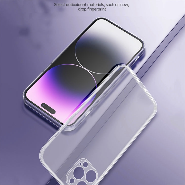 For iPhone 14 SULADA Frosted Series Shockproof TPU Protective Case(Transparent) - HoMEdemic™ 