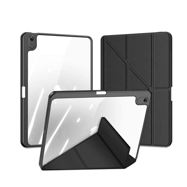 For iPad 2025 / 2022 DUX DUCIS Magi Series Smart Leather Tablet Case(Black) - HoMEdemic™ 