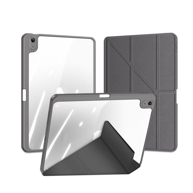 For iPad 2025 / 2022 DUX DUCIS Magi Series Smart Leather Tablet Case(Grey) - HoMEdemic™ 