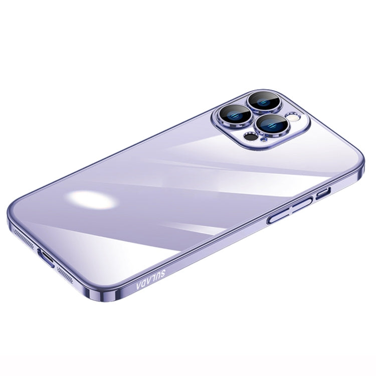 For iPhone 14 Pro SULADA Hard PC Shockproof Phone Case(Dark Purple) - HoMEdemic™ 