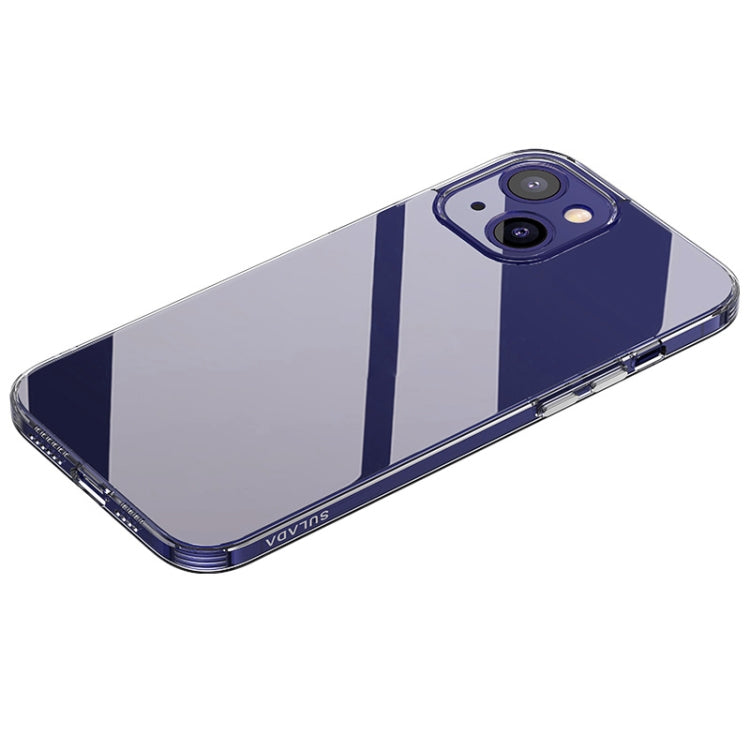 For iPhone 14 SULADA Frosted Series Shockproof Transparent TPU Phone Case(Purple) - HoMEdemic™ 