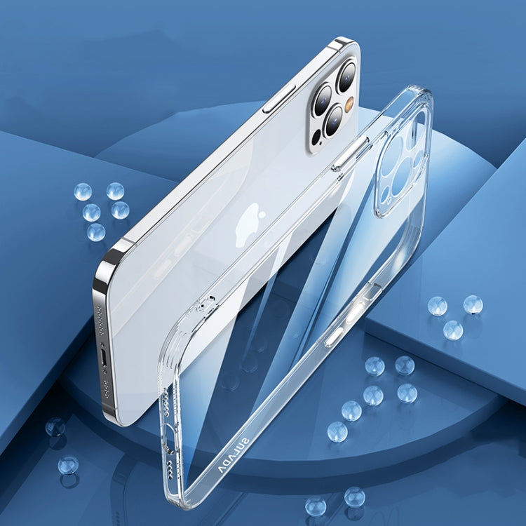 For iPhone 14 SULADA Frosted Series Shockproof Transparent TPU Phone Case(White) - HoMEdemic™ 
