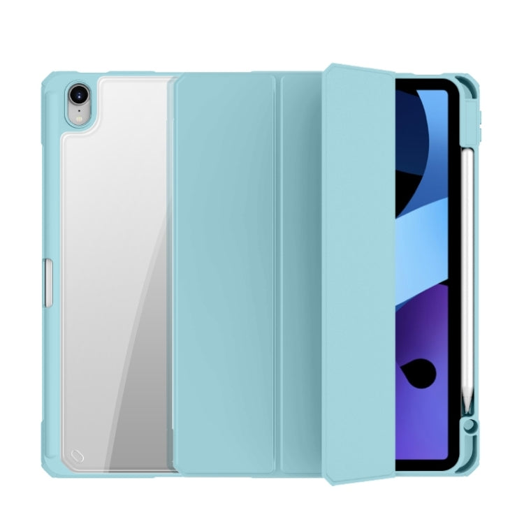 For iPad 2025 / 2022 Mutural Pinyue Series Smart Leather Tablet Case(Sky Blue) - HoMEdemic™ 