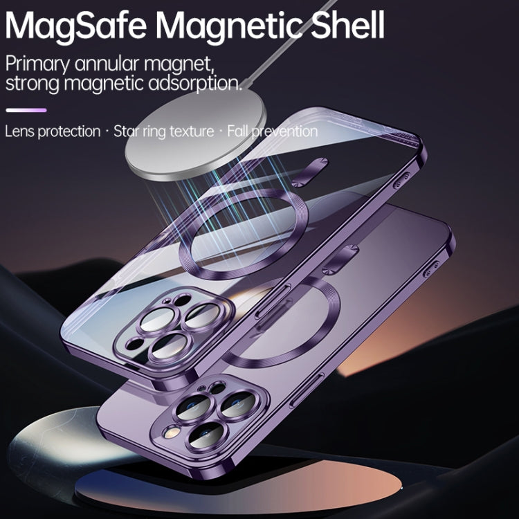 For iPhone 14 SULADA Plating TPU Shockproof Phone Soft Case(Purple) - HoMEdemic™ 