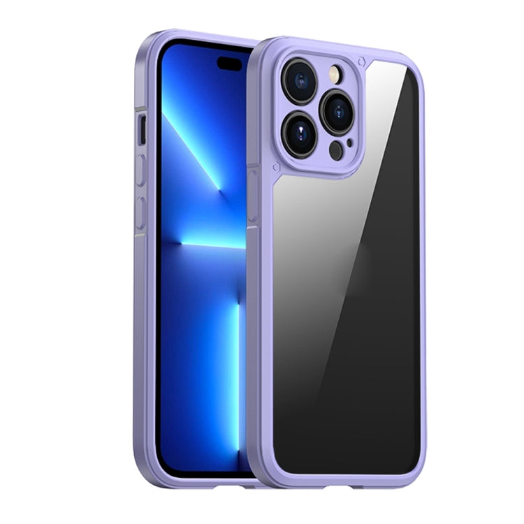 For iPhone 12 Pro iPAKY Shockproof PC + TPU Protective Phone Case(Purple) - HoMEdemic™ 
