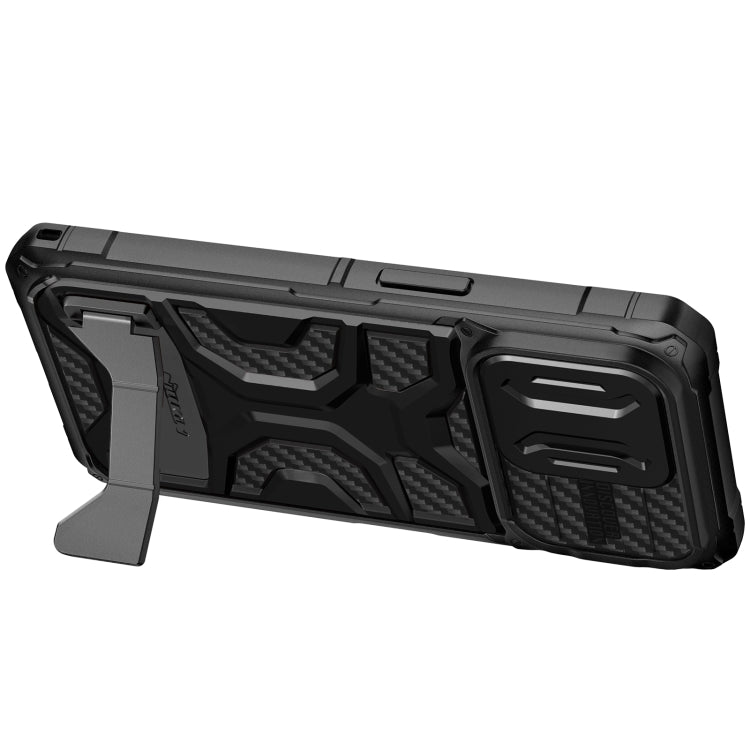 For iPhone 14 Pro NILLKIN Sliding Camera Cover Design TPU + PC Phone Case(Black) - HoMEdemic™ 