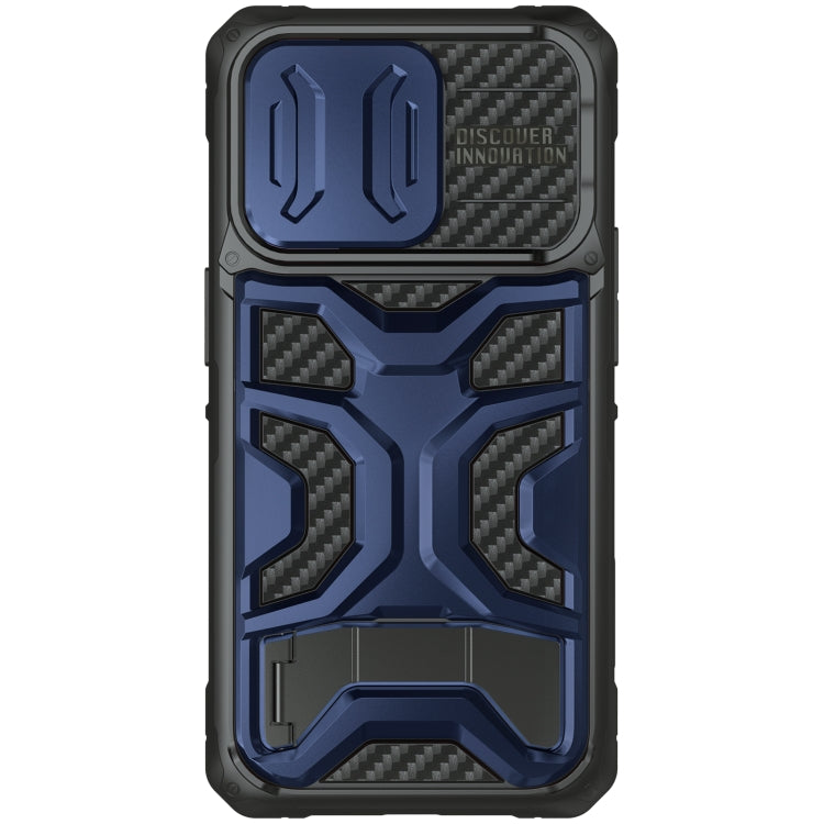 For iPhone 14 Pro NILLKIN Sliding Camera Cover Design TPU + PC Phone Case(Blue) - HoMEdemic™ 