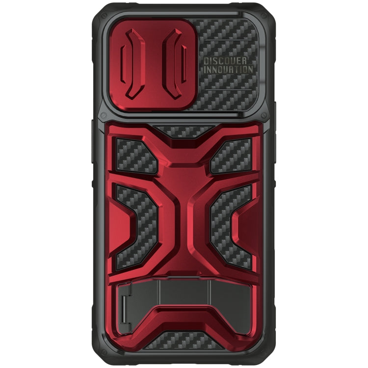 For iPhone 14 Pro NILLKIN Sliding Camera Cover Design TPU + PC Magnetic Phone Case(Red) - HoMEdemic™ 