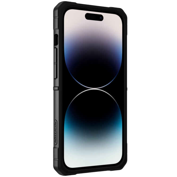 For iPhone 14 Pro NILLKIN Sliding Camera Cover Design TPU + PC Magnetic Phone Case(Blue) - HoMEdemic™ 