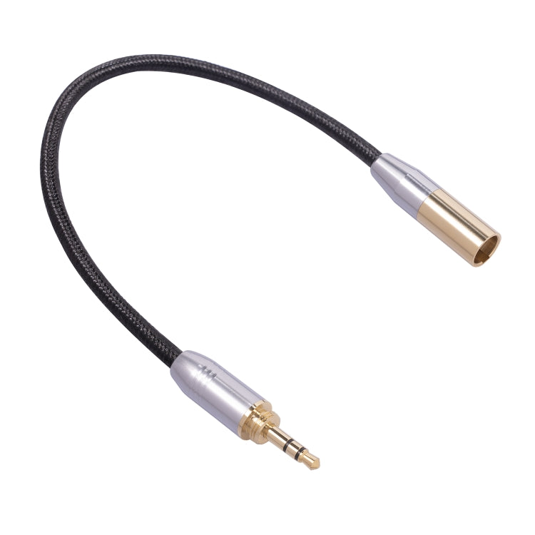 SB423M120-03 6.35mm + 3.5mm Male to Mini XLR 3pin Male Audio Cable, Length: 30cm, 6.35mm+3.5mm to Mini XLR - HoMEdemic™ 