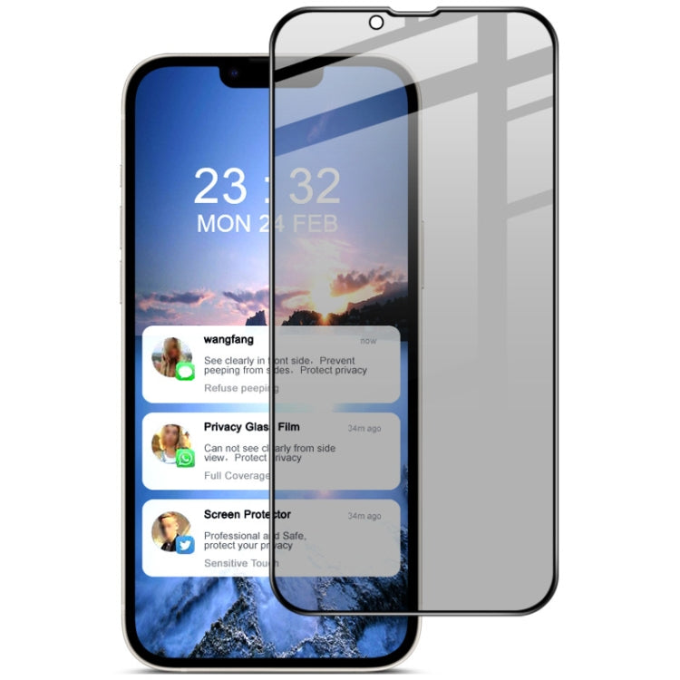 For iPhone 14 Plus IMAK HD Full Screen Anti-spy Tempered Glass Protective Film - HoMEdemic™ 