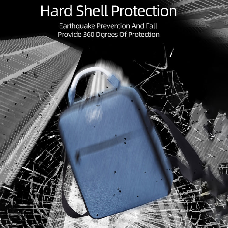 For DJI Mini SE Shockproof Single Shoulder Storage Carrying Case Box Bag, Size: 31 x 23 x 10cm(Blue + Black Liner) - HoMEdemic™ 