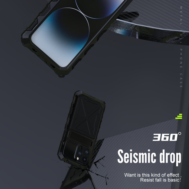 For iPhone 14 Pro R-JUST Life Waterproof Dustproof Shockproof Phone Case(Black) - HoMEdemic™ 