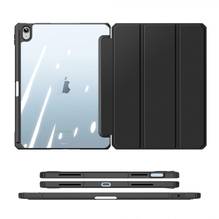 For iPad 2025 / 2022 DUX DUCIS TOBY Series Antiskid Leather Smart Tablet Case(Black) - HoMEdemic™ 