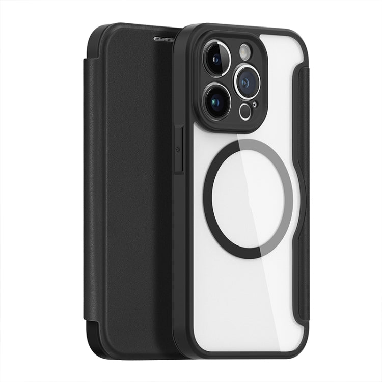 For iPhone 14 Pro DUX DUCIS Skin X Pro Series Magsafe PC + TPU Phone Leather Case(Black) - HoMEdemic™ 
