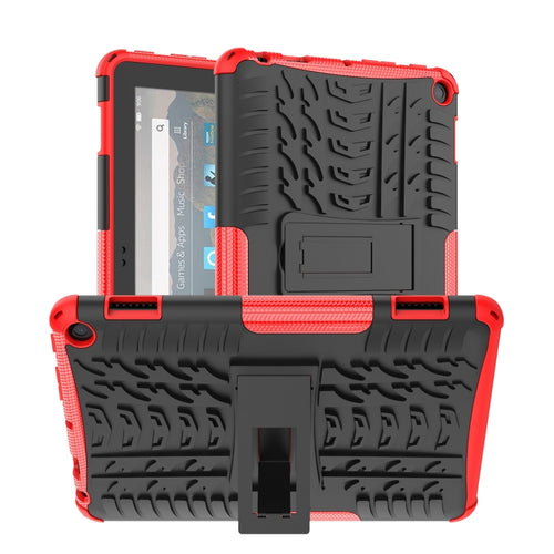 Tire Texture TPU + PC Tablet Case with Holder - HoMEdemic™ 