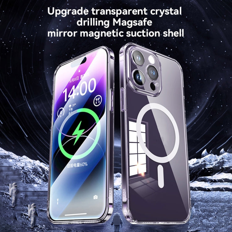 For iPhone 14 SULADA Jingpin Series All-inclusive Lens Electroplated TPU Phone Case(Transparent) - HoMEdemic™ 