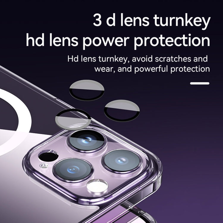 For iPhone 14 SULADA Jingpin Series All-inclusive Lens Electroplated TPU Phone Case(Transparent) - HoMEdemic™ 