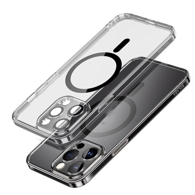 For iPhone 14 Pro SULADA Jingpin Series All-inclusive Lens Electroplated TPU Phone Case(Black) - HoMEdemic™ 