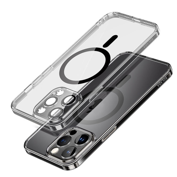 For iPhone 14 Pro Max SULADA Jingpin Series All-inclusive Lens Electroplated TPU Phone Case(Black) - HoMEdemic™ 