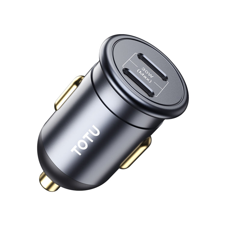 TOTUDESIGN 30W Car Fast Charging, Interface:USB-C / Type-C + USB-C / Type-C - HoMEdemic™ 