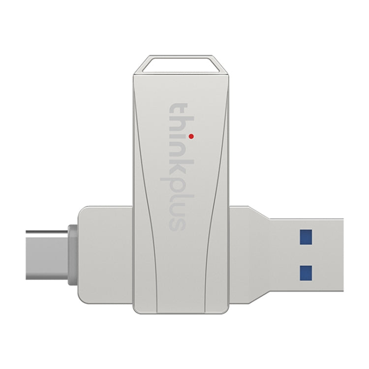 Lenovo Thinkplus MU252 USB 3.1 + USB-C / Type-C Flash Drive, Memory:256GB (Silver) - HoMEdemic™ 