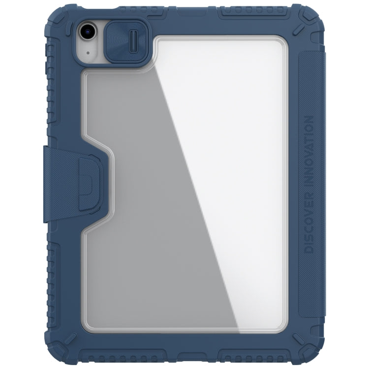 For iPad 2025 / 2022 NILLKIN Bumper Pro Leather Tablet Case(Blue) - HoMEdemic™ 