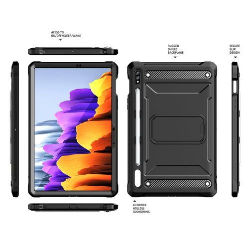 Explorer PC + TPU Tablet Protective Case, For Samsung Galaxy Tab S7/S8, For Samsung Galaxy Tab S6 Lite, For Samsung Galaxy Tab S7+/S8+/S7 FE, For iPad 9.7 2017/2018 - HoMEdemic™ 