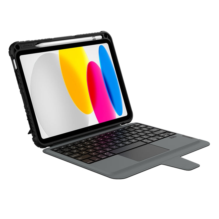 For iPad 10th Gen 10.9 2022 Nillkin Bumper Combo Keyboard Case - HoMEdemic™ 