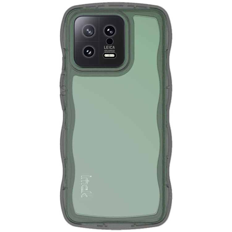 For Xiaomi 13 5G IMAK UX-8 Series Transparent Shockproof TPU Phone Case(Transparent Black) - HoMEdemic™ 